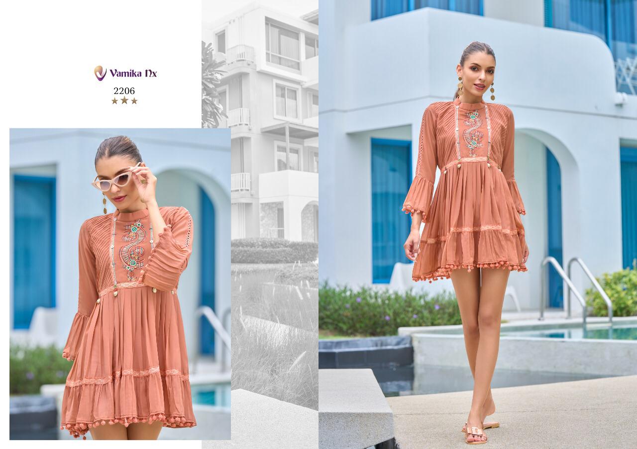 TUNIC 1 Fancy Party Wear Wholesale Designer Short Ladies Top Catalog